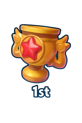1. Platz in einem Turnier