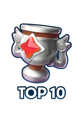 Platz unter den TOP 10 in einem Turnier