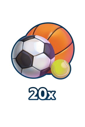 Platziere 20 Sportwetten